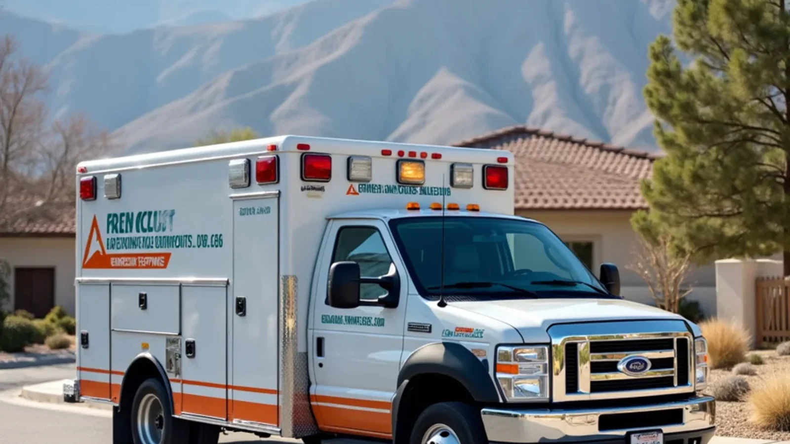 Ogden Mold Removal Solutions emergency response vehicle parked near the Wasatch Front foothills in Utah